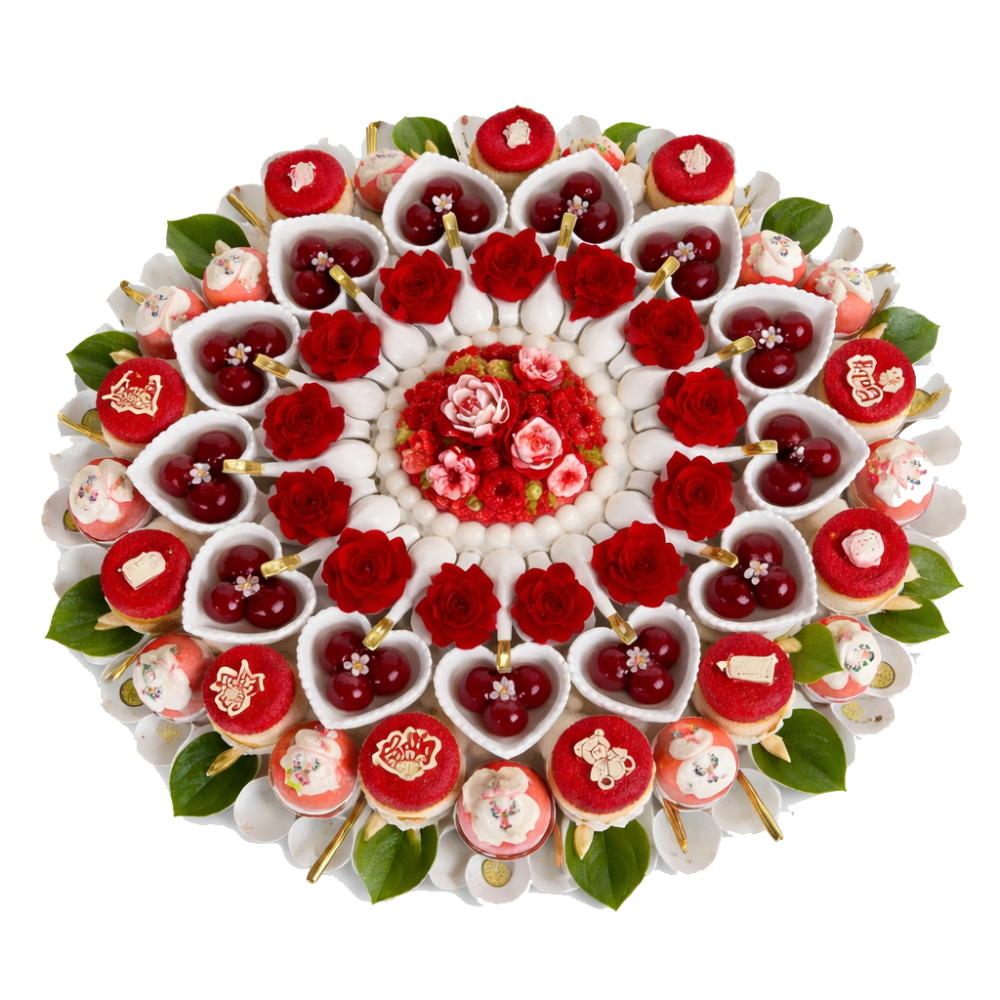 Mâm Cúng Đầy Tháng Bé Gái ( Gói 1 )